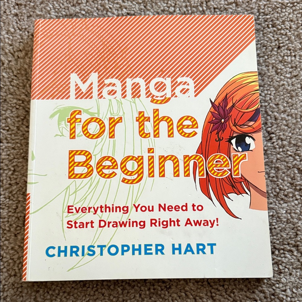 Manga for the Beginner by - White and Orange Cover